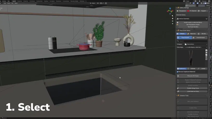 Interior Essentials Workflow