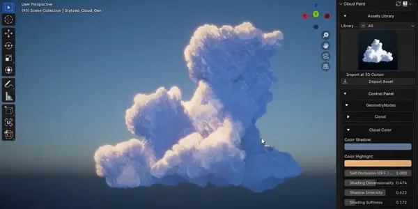 Fully 3D clouds