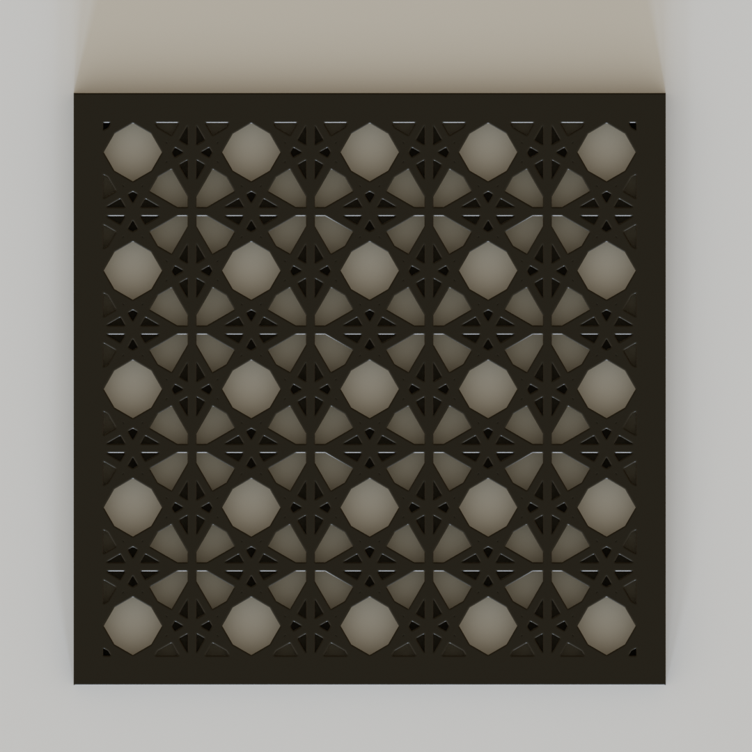 Mashrabiya Star Pattern