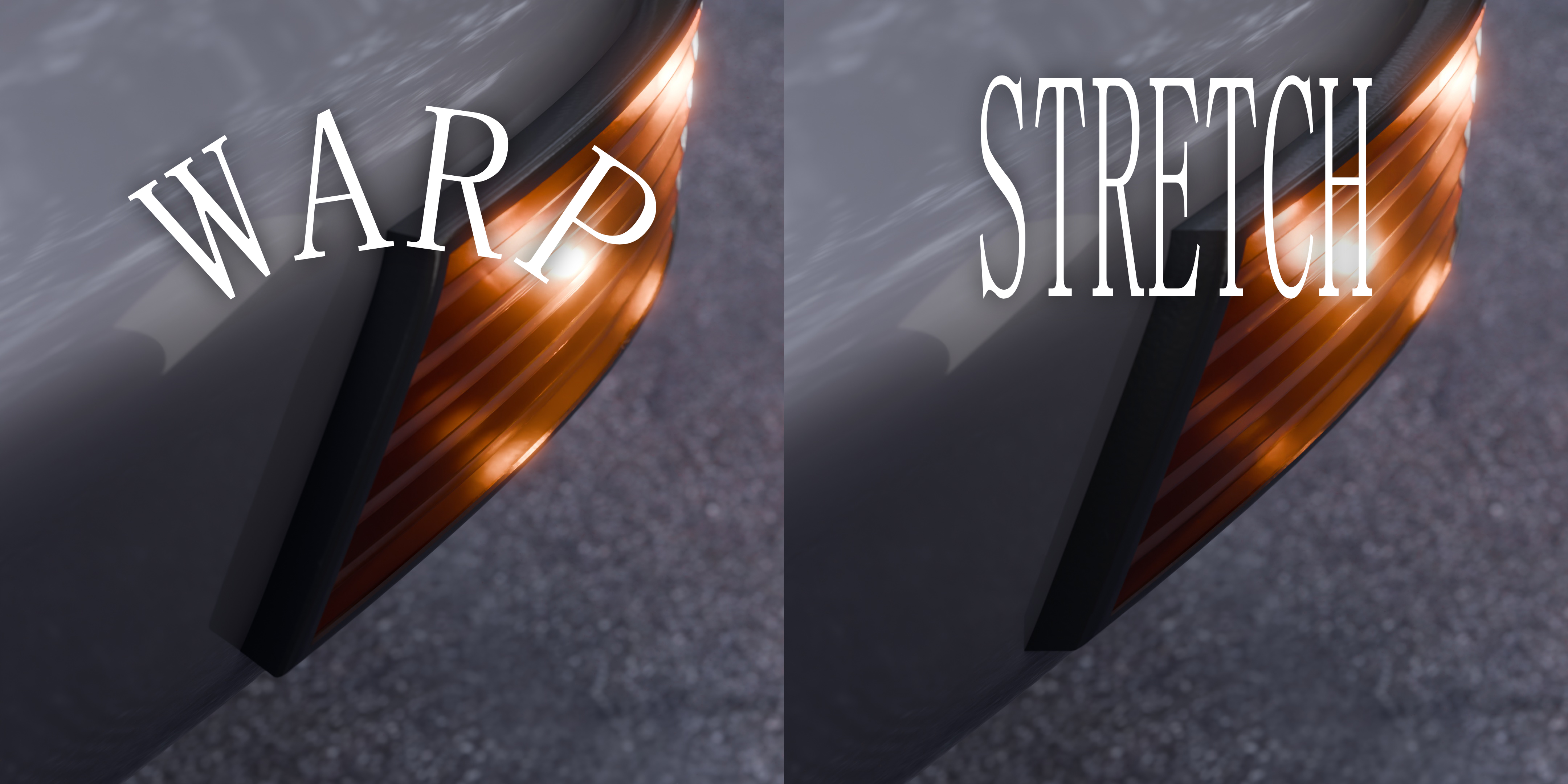 Wrapping instead of stretching