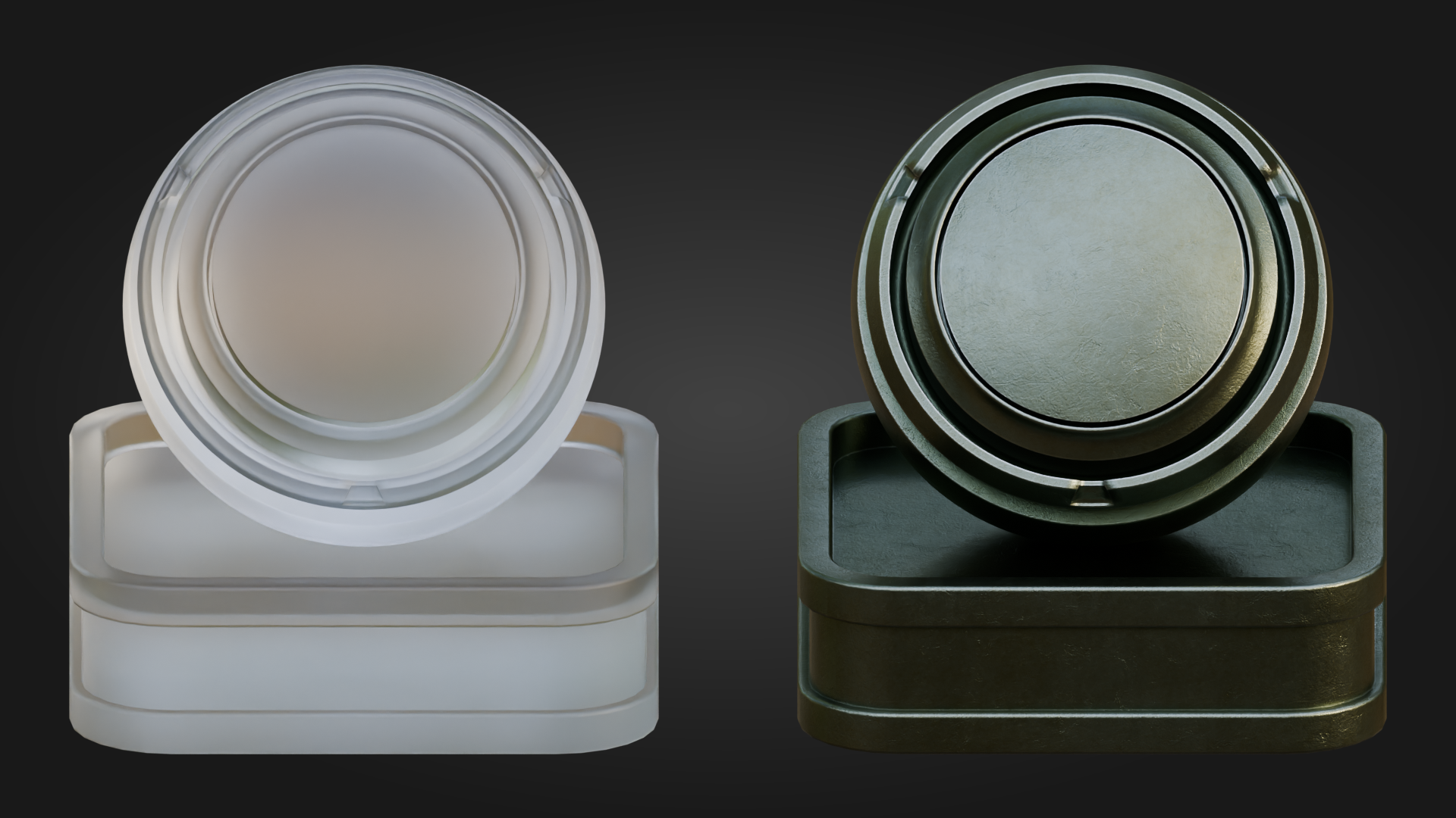 Pale glass and green-tinted shader preview from the Victorian Shader Pack
