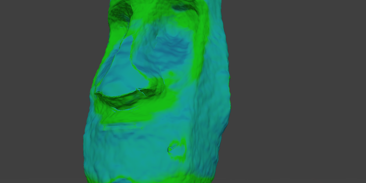 Weight map applied