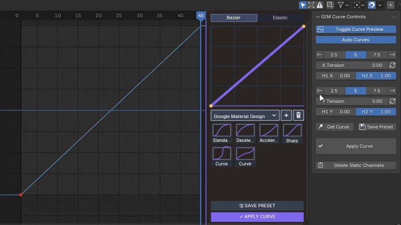 Adjust Y Keyframe Handles