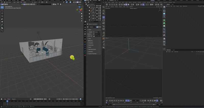 One-click export from Blender to Cinema 4D