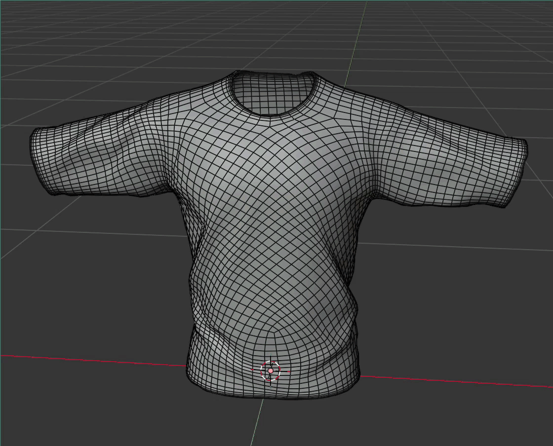 Quadrify organic mesh example