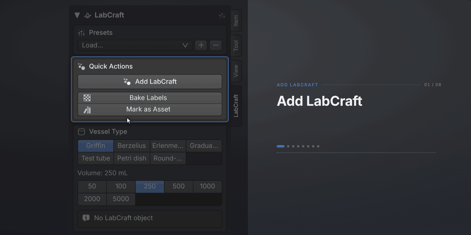Screen recording: Add LabCraft