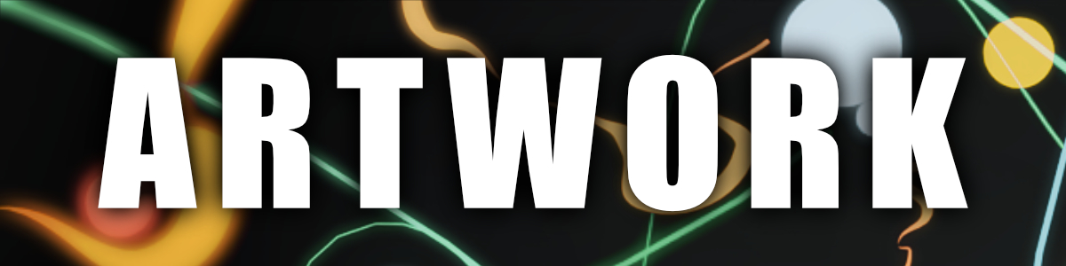 Artwork showcase banner