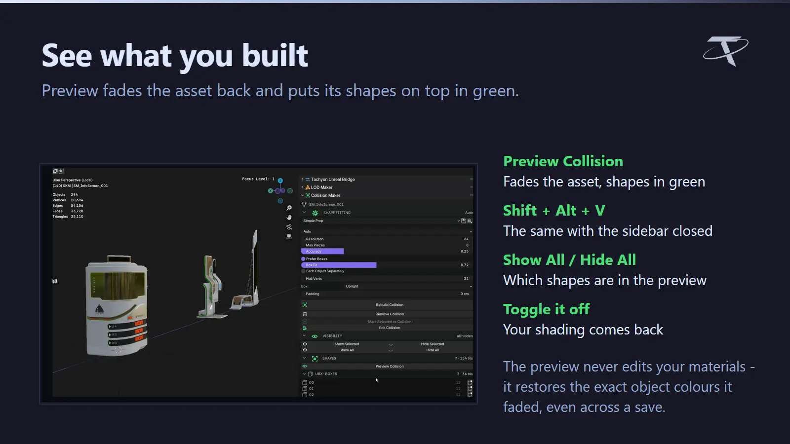 See what you built