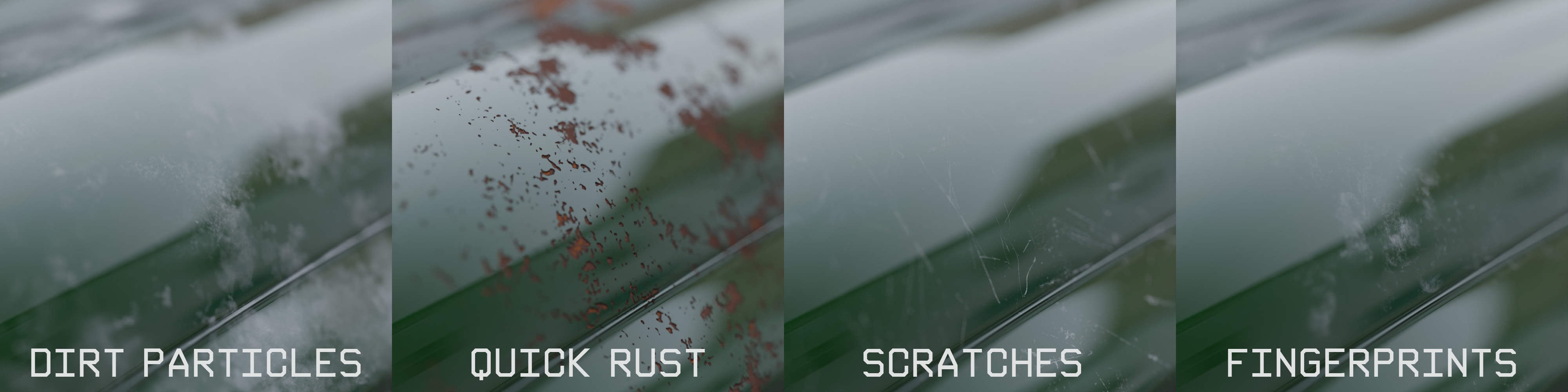 Additional shaders included in Lazy Realism FX.