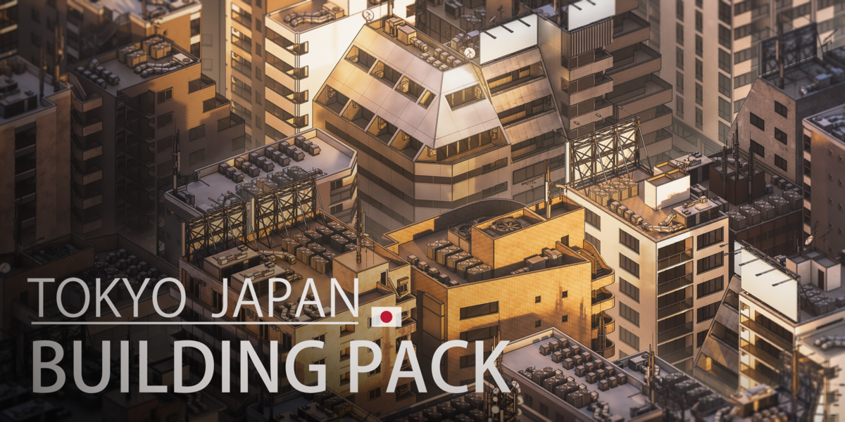 Tokyo Japan Building Pack
