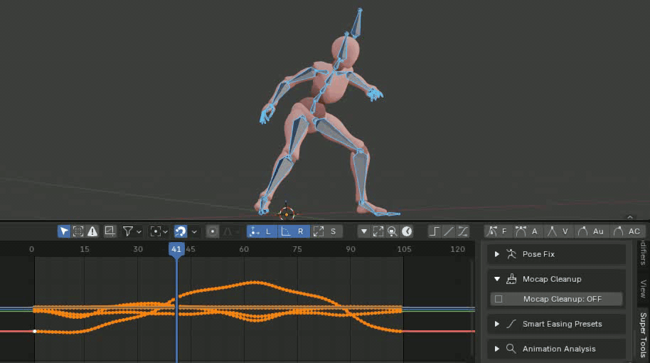 Mocap Cleanup demonstration