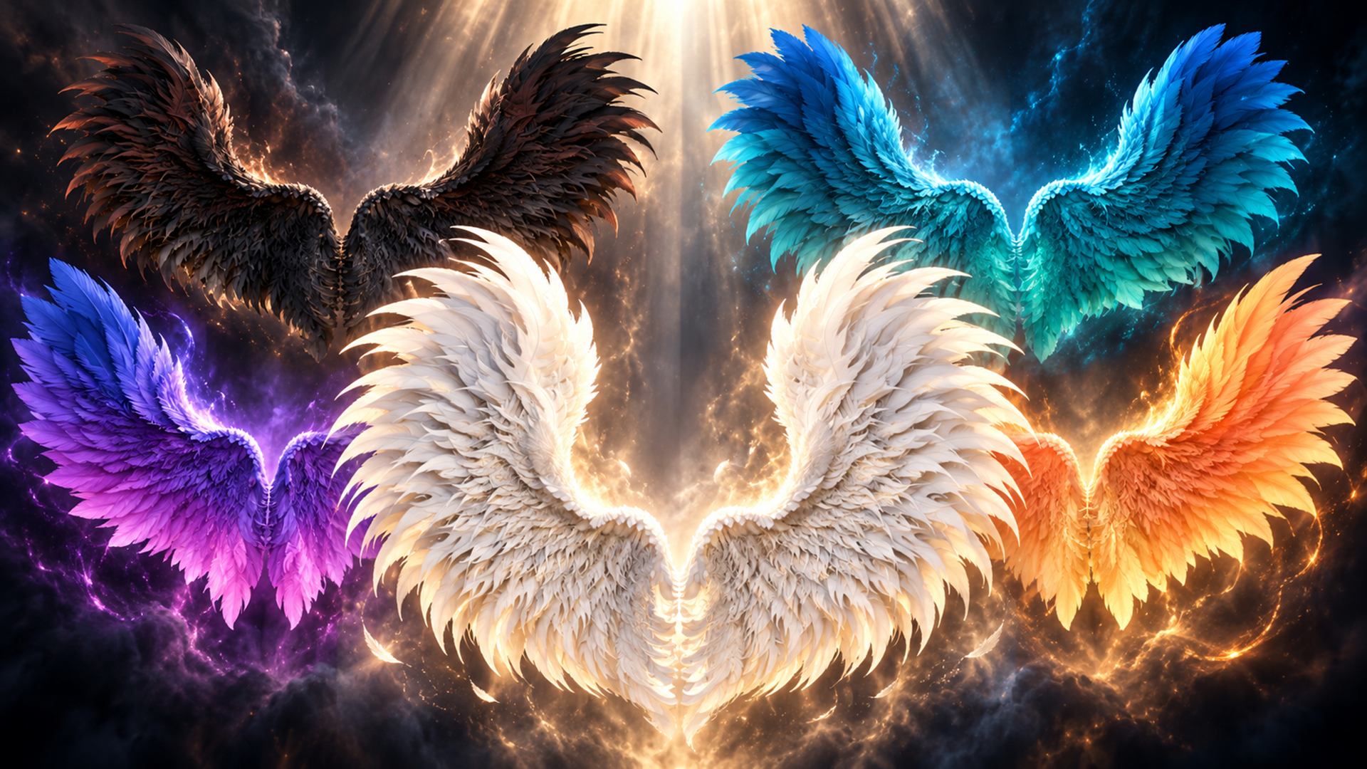 Angel Wings Generator Blender wing setup