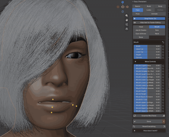 Easy Characters: shaping the mouth