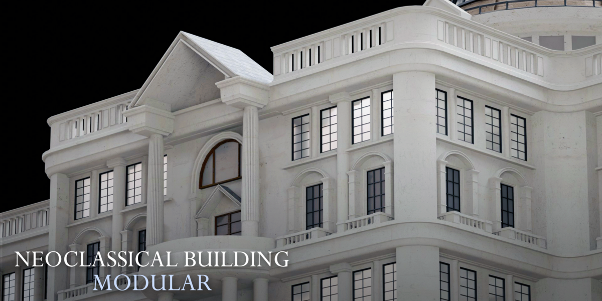 Modular Neoclassical Building Kit