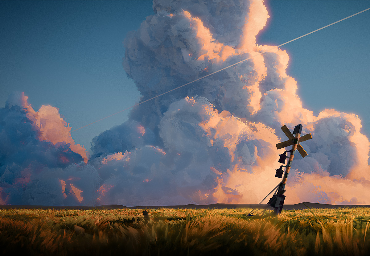TOP1 Cloud Paint hero background