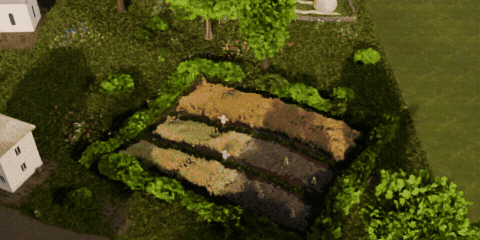 Fields, rivers, farms and markets