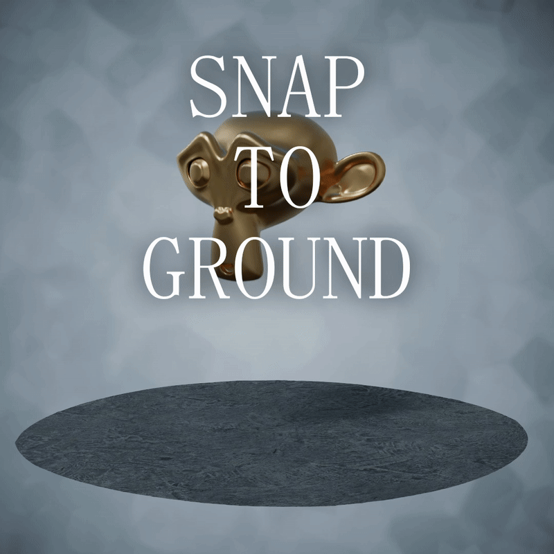 Snap to surface demo