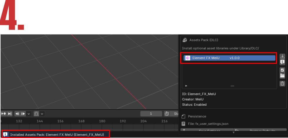 Element FX MeiU DLC installation step 4