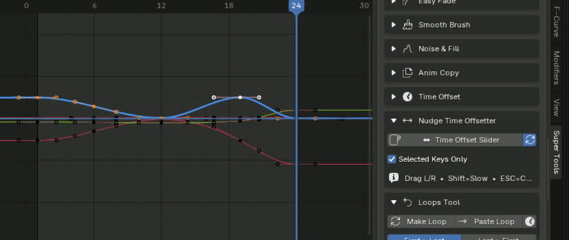 Nudge Time Offsetter demonstration