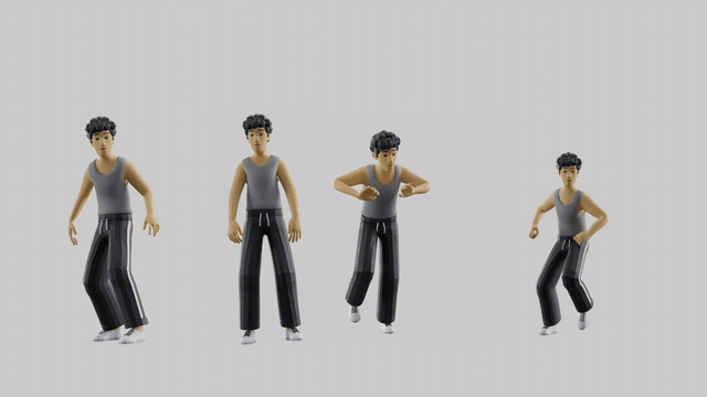 Male gameplay preview 2: jumping and interaction actions