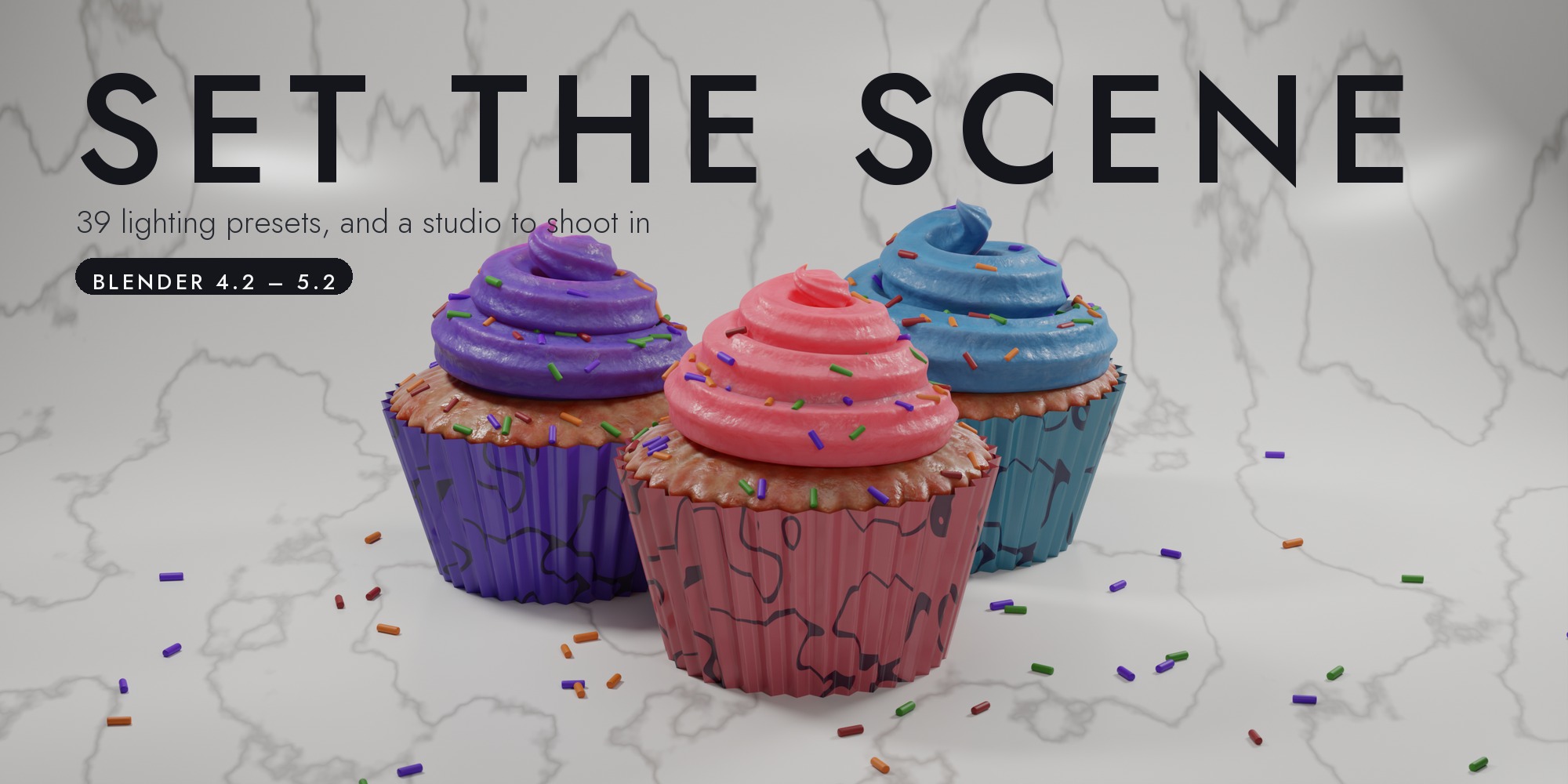 Set the Scene: 39 lighting presets and a studio to shoot in, $19