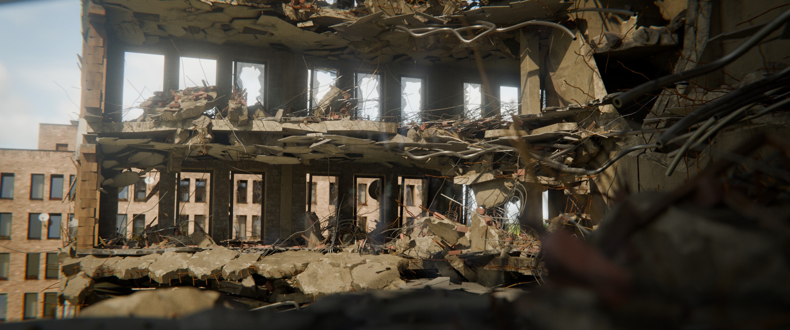 Destruction Still 2 - Full Panoramic View