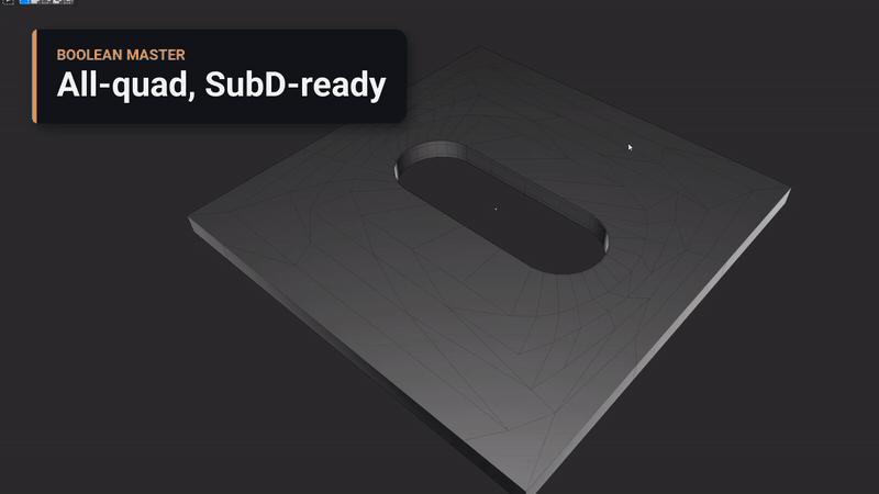 All-quad, SubD-ready