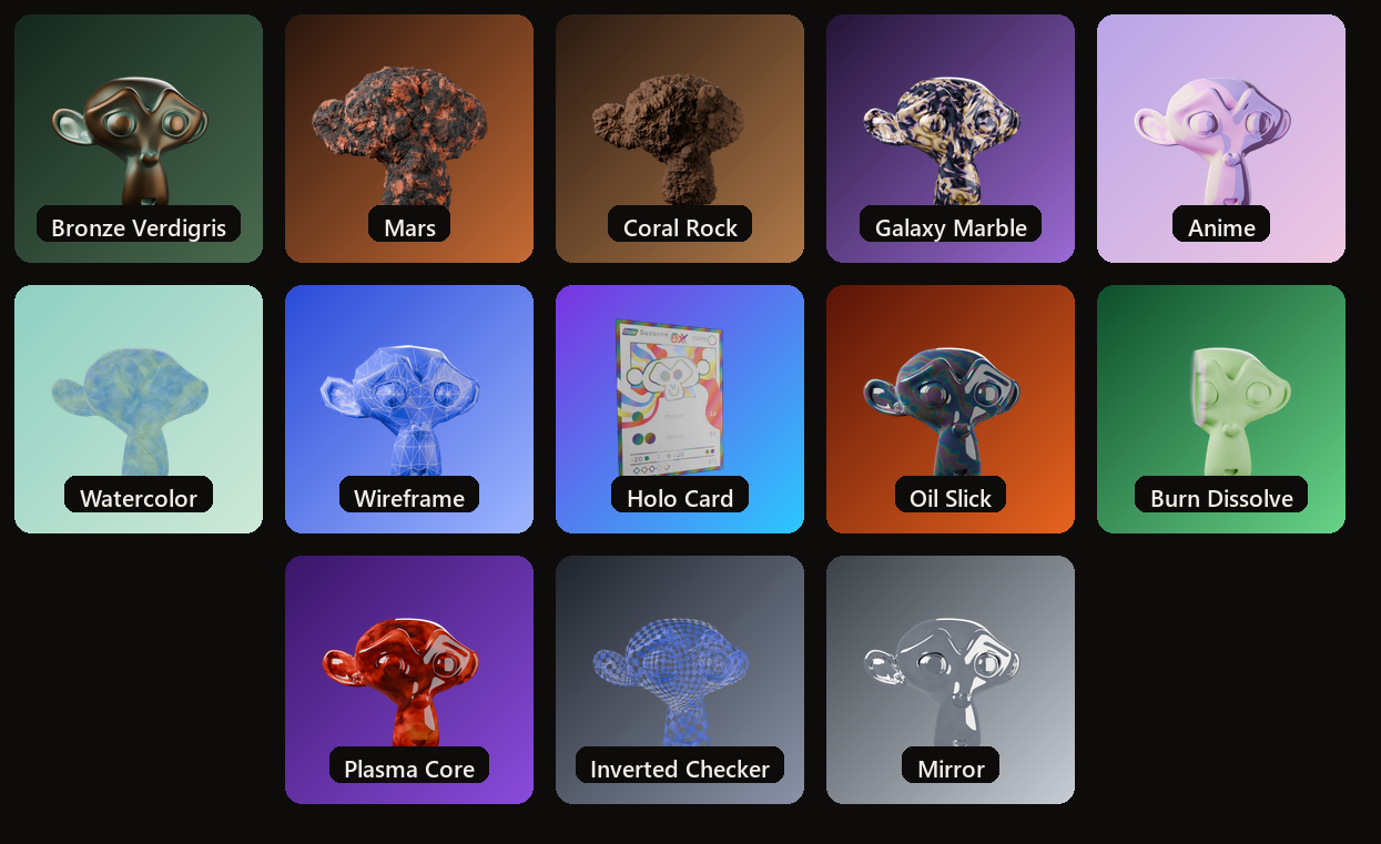 Presets Grid