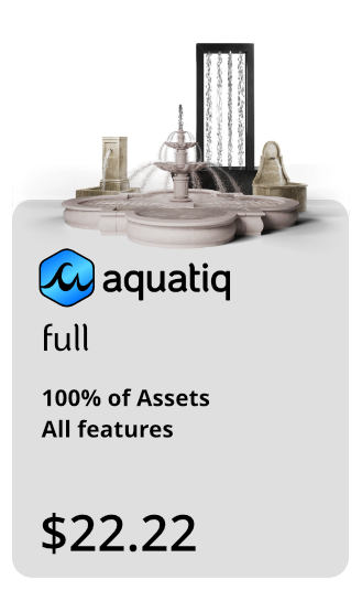 License: Studio (100% of aquatiq for studios, 2-10 seats)