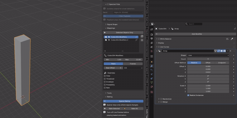 Uniform mapping across all axes