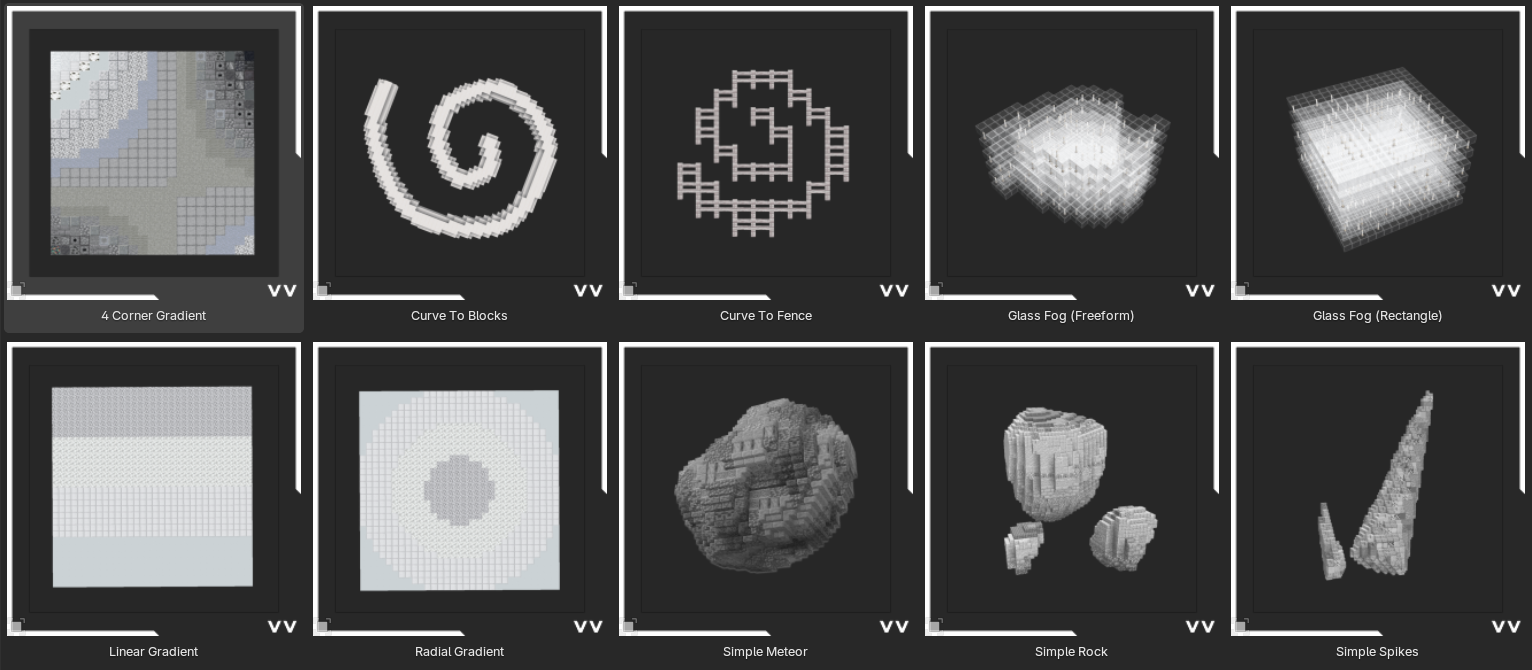Block Assets VoxelVision 3 (formerly BlockBlender) - Superhive (formerly Blender Market)