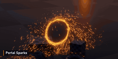 Particle System examples rendered in Blender