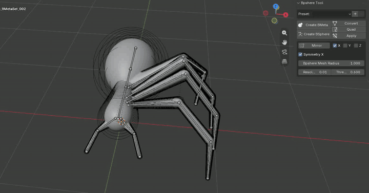 BSphere Mirror workflow