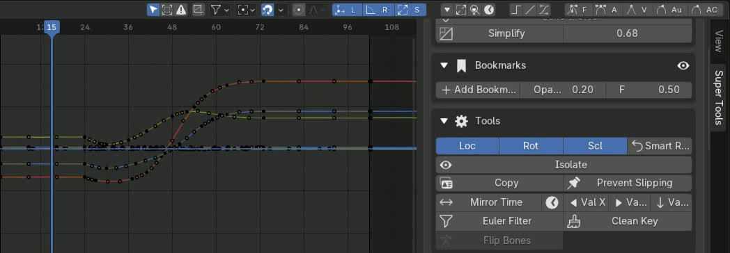 Bookmarks workflow demonstration