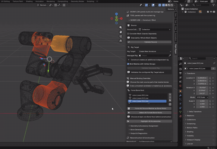 MMRR demonstration: Highlight All Accessories