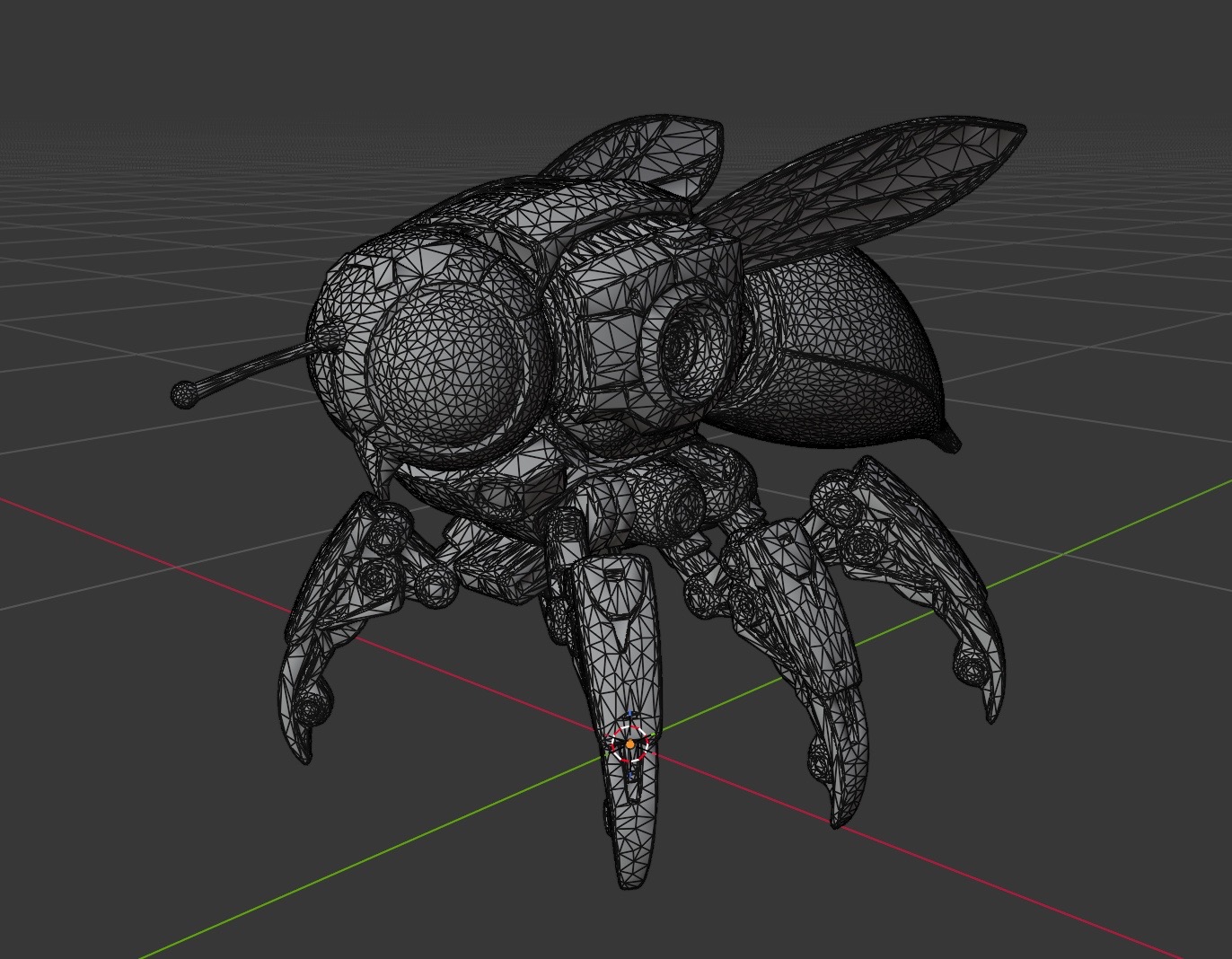 Original mesh before Quadrify