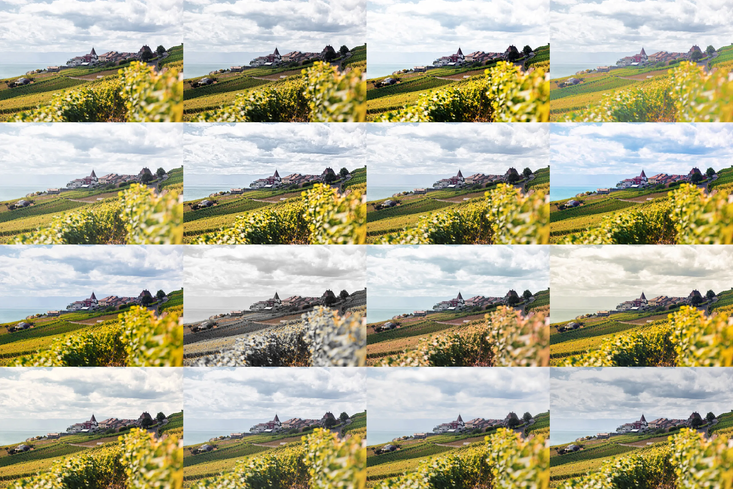 Original Hillside village image