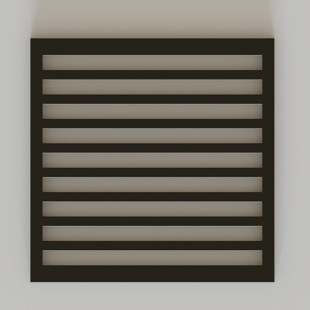 Continuous Lines Slits Pattern