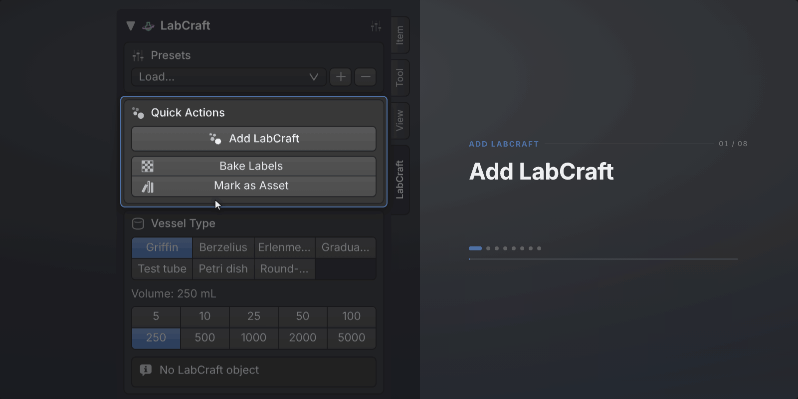 Screen recording: Add LabCraft