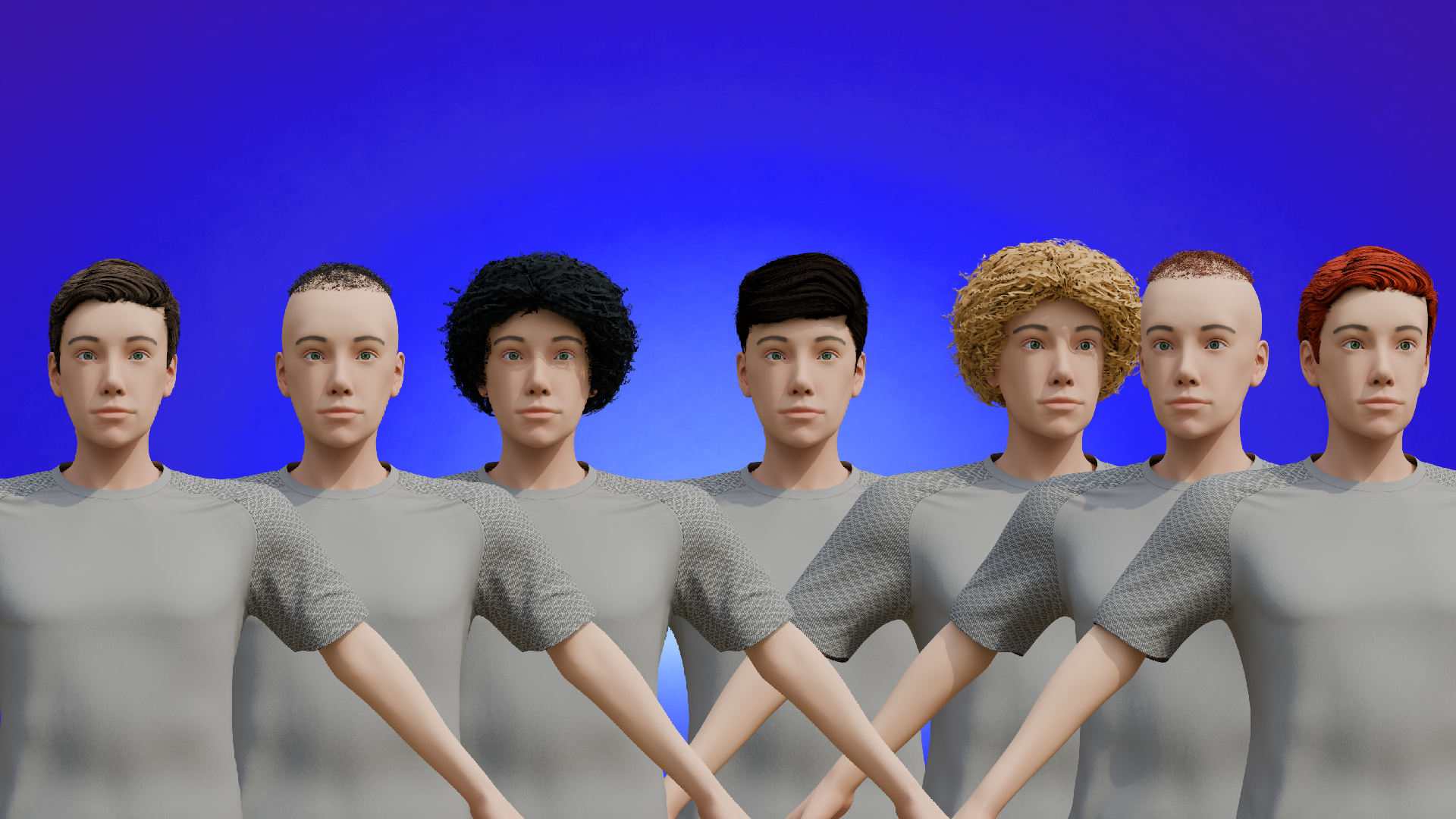 Male hairstyles preview