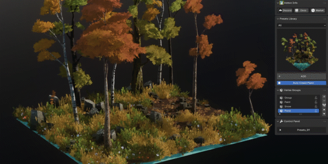 Painting mode GIF 2