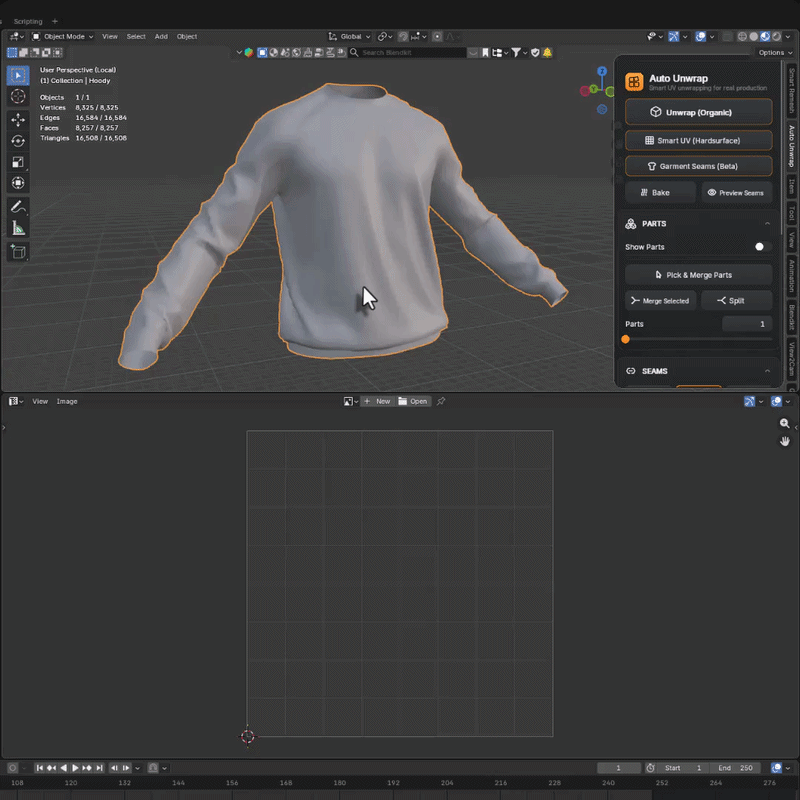 Garment Seams, Like a Clothing Designer