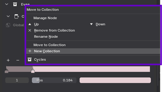 Node Context Menu