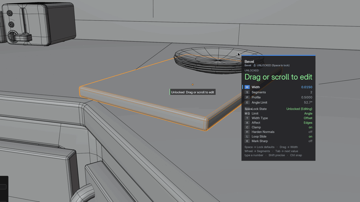 Sensible Defaults and Interactive Drag Demo