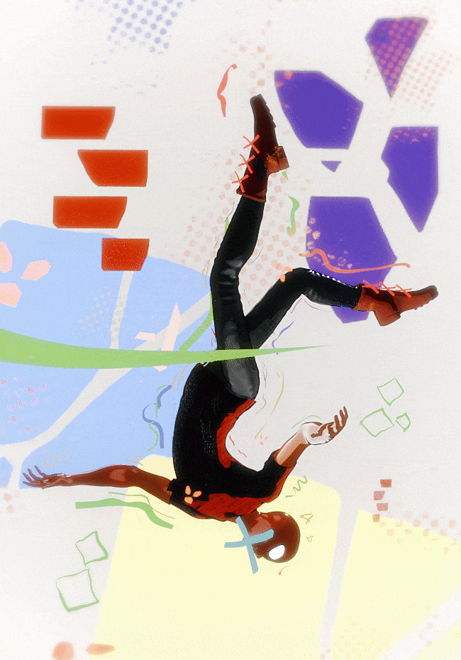 Showcase — Character motion lines