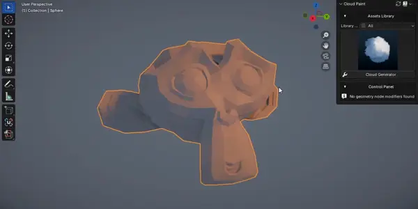 Shape clouds freely