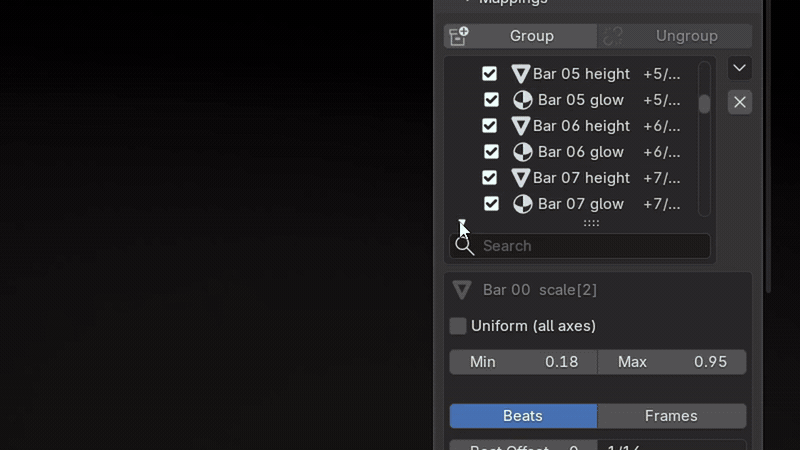 Built for scenes with dozens of mappings