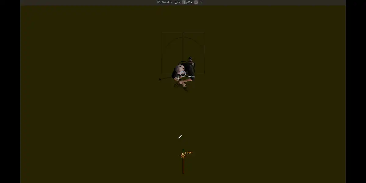 CinemaOperator DRAW PATH: sketch a camera route with the Pen Tool