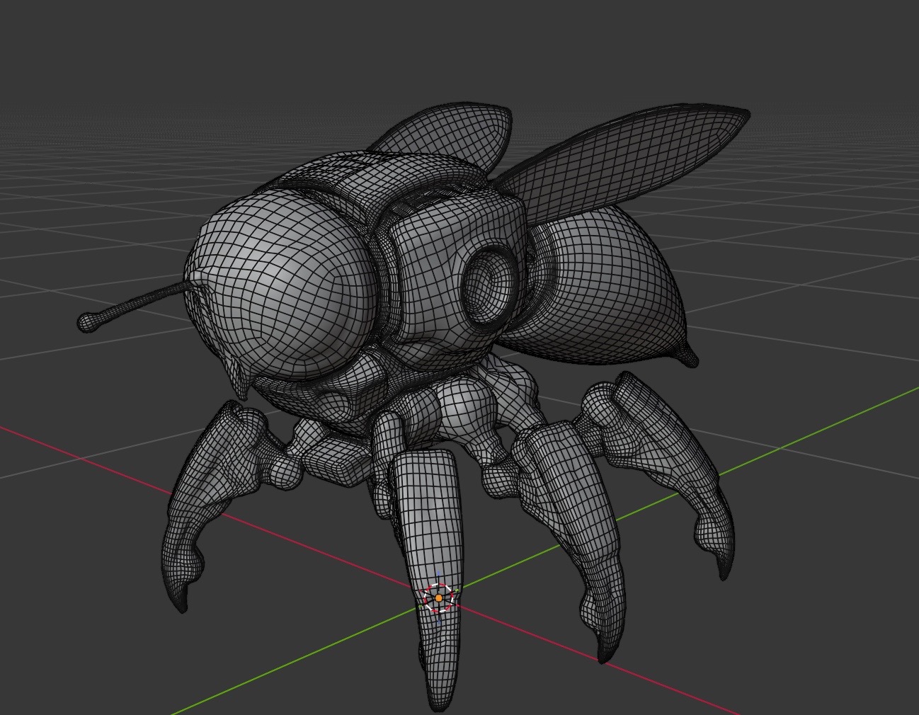 Quadrify retopology result