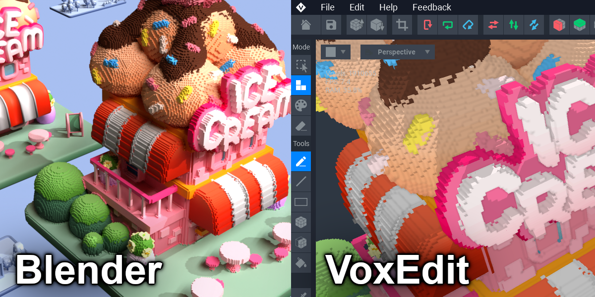 VoxEdit Preview